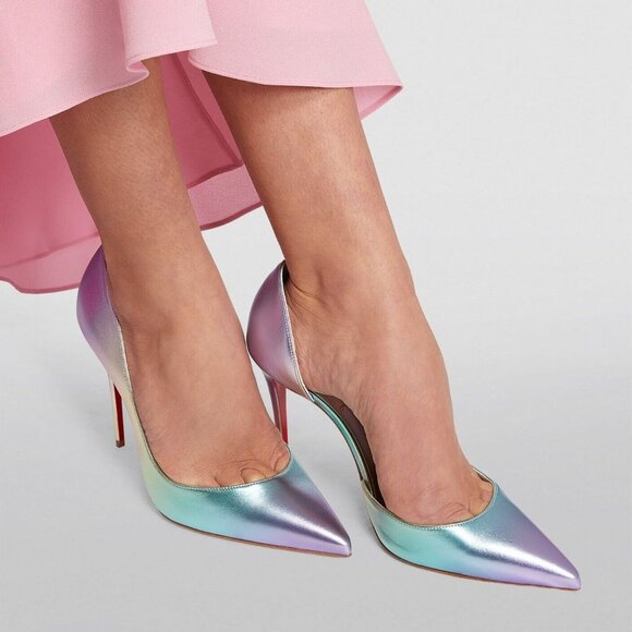 NIB Christian Louboutin IRIZA 100 Licorne So Kate Pigalle Follies Heel Pump 39 - Picture 2 of 12